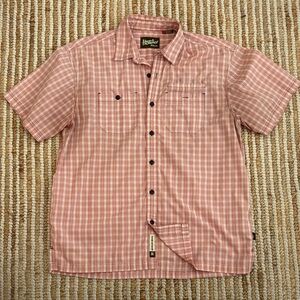 Howler Brothers Red Plaid Casual Button Down Shirt